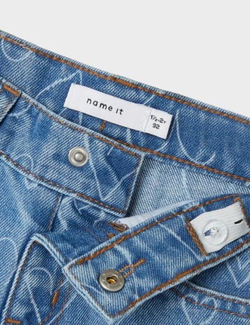 Jeans Name It, albastru