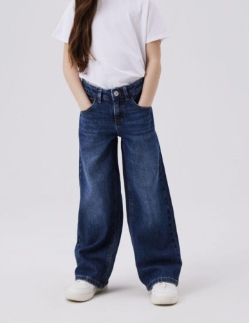 Jeans Name It, albastru
