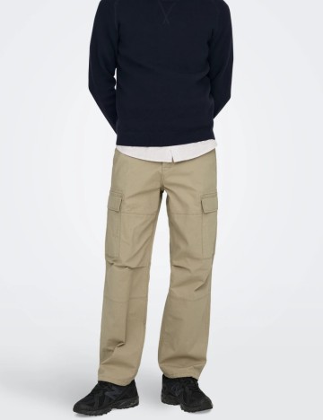 Pantaloni cargo Only & Sons, bej