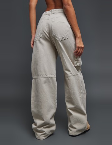 Jeans PRETTYLITTLETHING, bej
