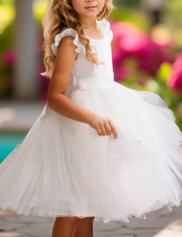 Rochie Shein, alb
