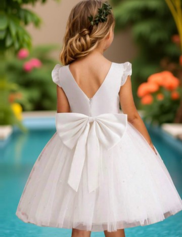 Rochie Shein, alb