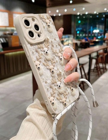 Husă iPhone Shein, bej