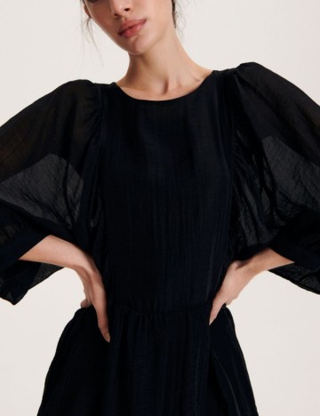 Rochie mini RESERVED, negru