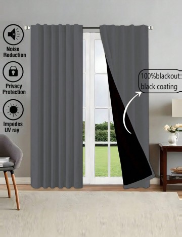 Draperie Shein, gri