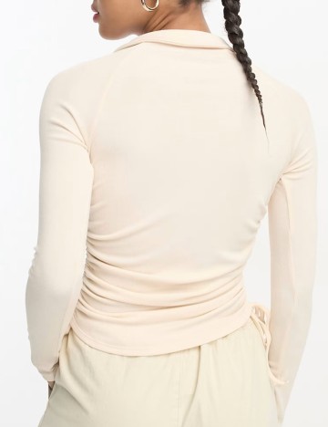 Bluză ASOS, crem