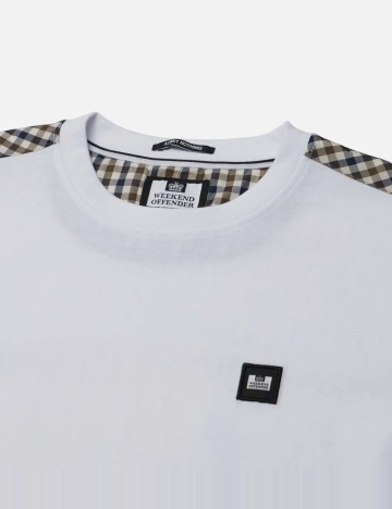Tricou WEEKEND OFFENDER, alb