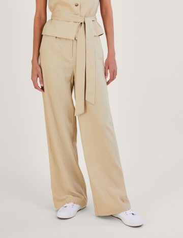 Pantaloni Monsoon, bej