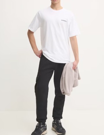 Tricou Superdry, alb