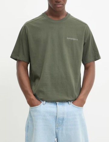 Tricou Superdry, kaki