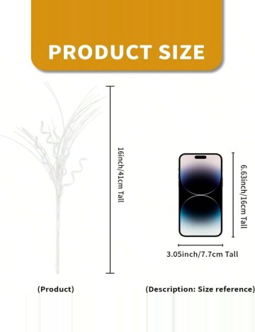 Plante artificiale Shein, alb