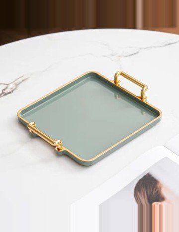 Platou pentru servire Shein, verde