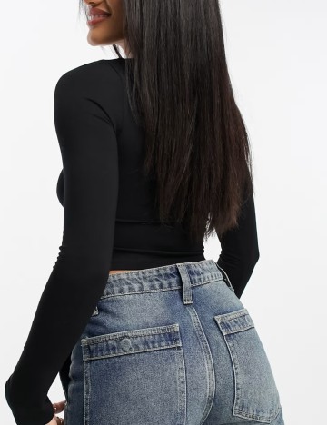 Bluză ASOS, negru