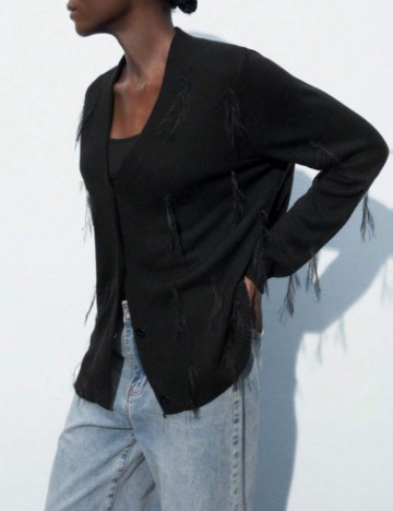Cardigan Shein, negru