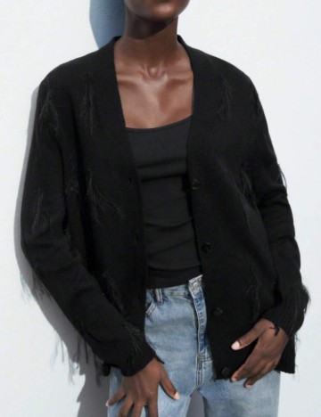 Cardigan Shein, negru