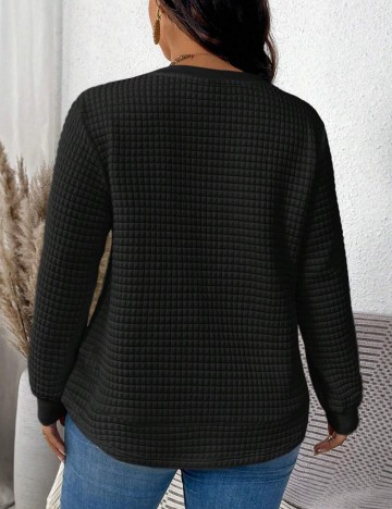 Bluză Shein Curve+, negru