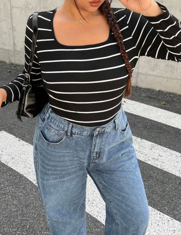 Bluză Shein Curve+, negru