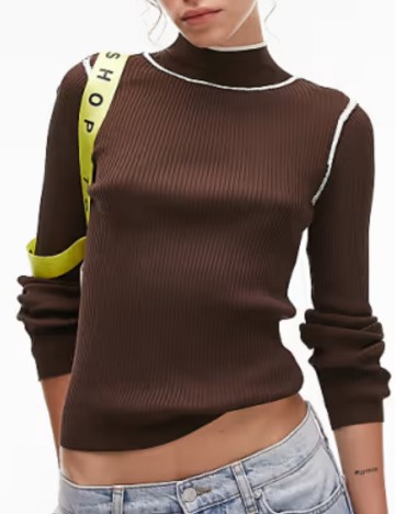 Bluză Topshop, maro