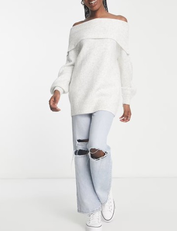 Pulover ASOS, gri