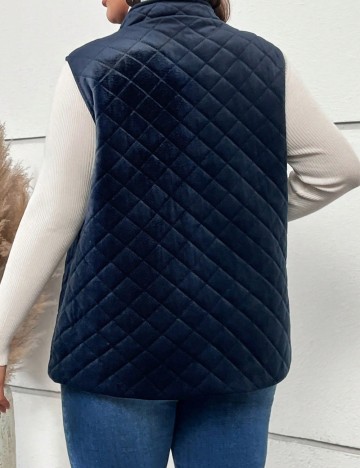 Vestă Shein Curve+, albastru