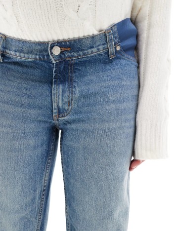 Jeans ASOS, albastru