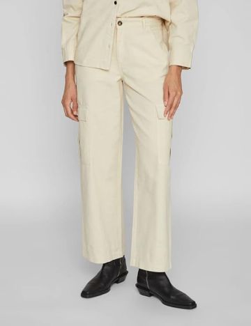 Jeans Vila, crem