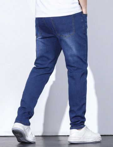 Jeans Shein, albastru