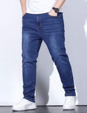 Jeans Shein, albastru