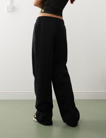 Pantaloni Collusion, negru