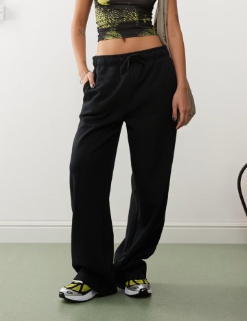 Pantaloni Collusion, negru