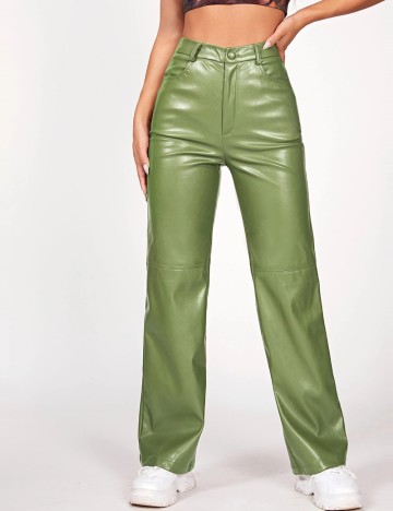 Pantaloni Shein, verde