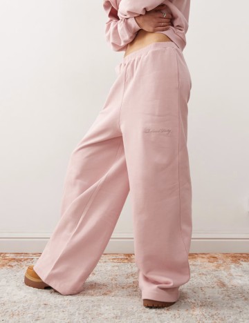 Pantaloni ASOS, roz
