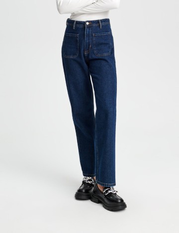Jeans Sinsay, albastru