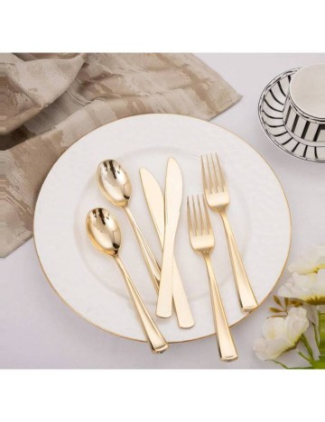 Set Tacâmuri Shein, auriu