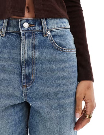 Jeans ASOS, albastru