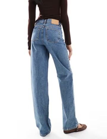 Jeans ASOS, albastru