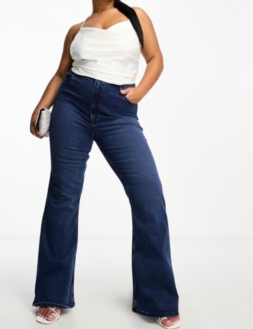 Jeans ASOS, albastru