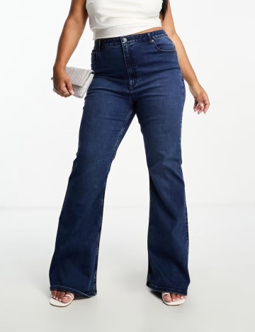 Jeans ASOS, albastru