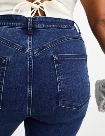 Jeans ASOS, albastru