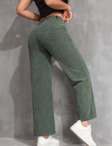 Pantaloni Shein, verde