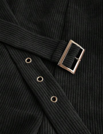 Salopetă Shein Curve+, negru