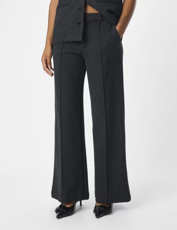 Pantaloni Object, gri