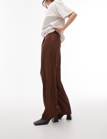 Pantaloni Topshop, maro