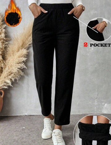 Pantaloni Shein, negru