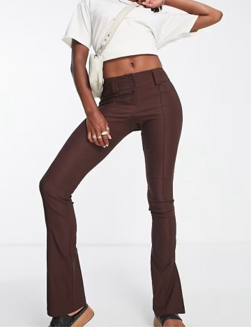 Pantaloni Topshop, maro