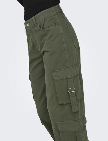 Pantaloni cargo Only, verde