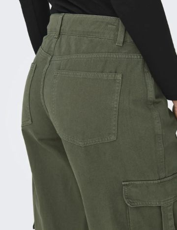 Pantaloni cargo Only, verde