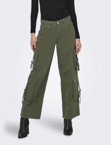 Pantaloni cargo Only, verde