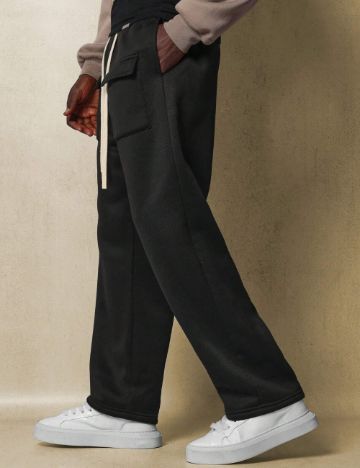Pantaloni de trening Shein, negru