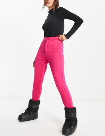 Pantaloni de schi Threadbare, roz